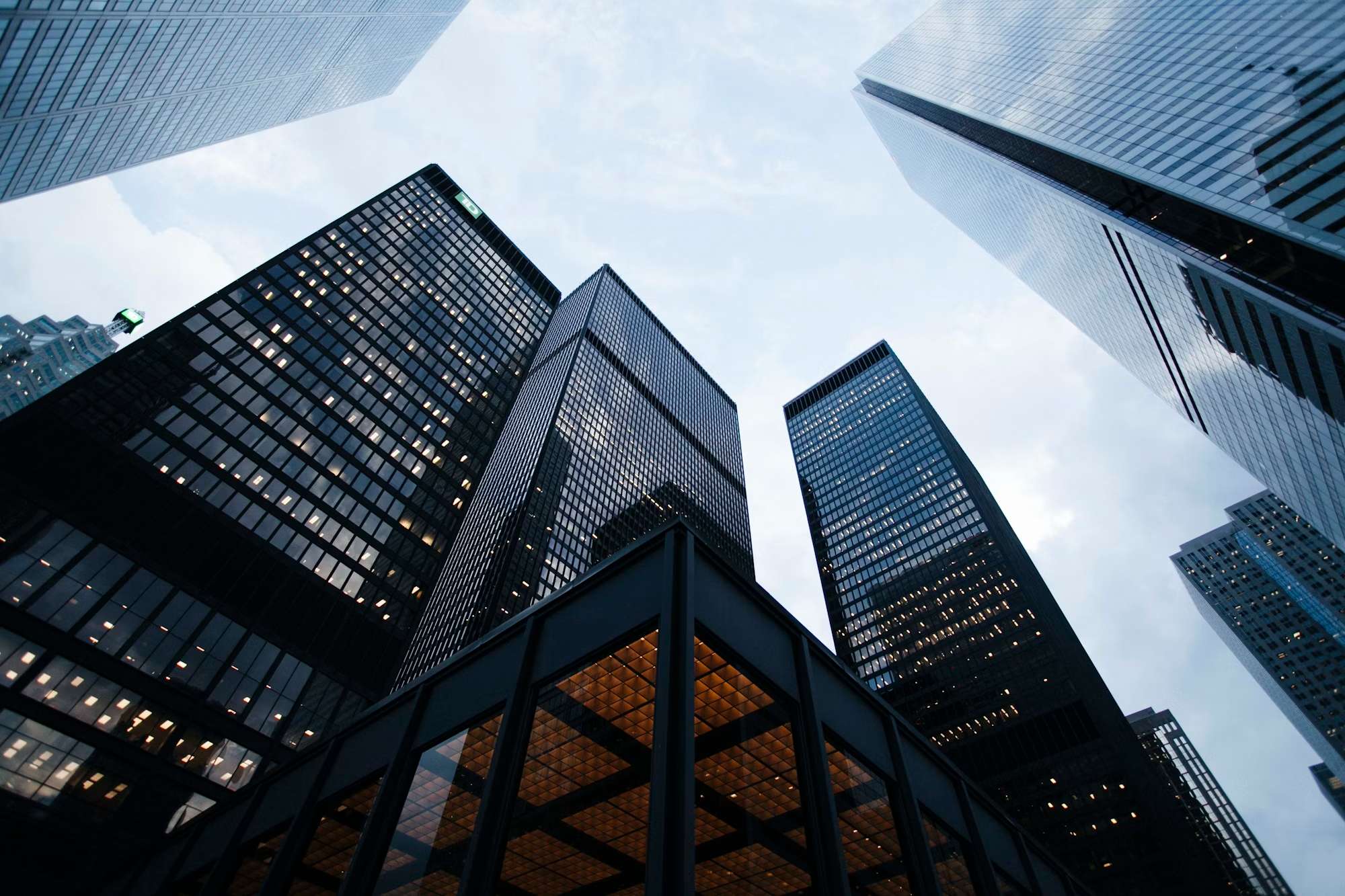 Modern office building